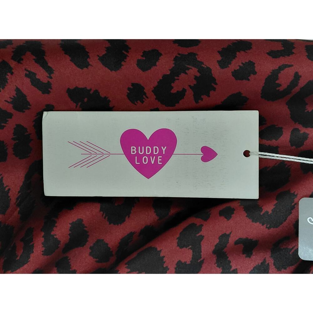 NWT Buddy Love Hope Skirt Merlot Leopard Print Animal Print Women Size M - Picture 5 of 10